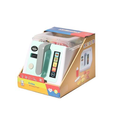 LC-30996 Dokunmatik Ekranlı Işıklı ve Sesli Oyuncak Fritöz Kız Erkek Çocuk Oyuncak Eğitici Oyuncakla