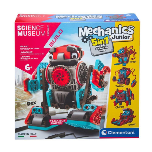 61360TR Mechanics Junior - Hareketli Robotlar +6 yaş Kız Erkek Çocuk Oyuncak Eğitici Oyuncaklar