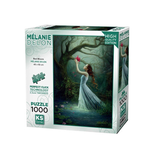 20682 Red Bloom 1000 Parça Puzzle Kız Erkek Çocuk Oyuncak Eğitici Oyuncaklar