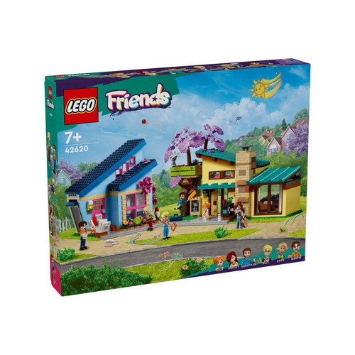 42620 LEGO® Friends Olly ve Paisley'nin Aile Evleri 1126 parça +7 yaş Kız Erkek Çocuk Oyuncak Eğitic