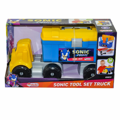 03833 Sonic Tamir Set Tır Kız Erkek Çocuk Oyuncak Eğitici Oyuncaklar