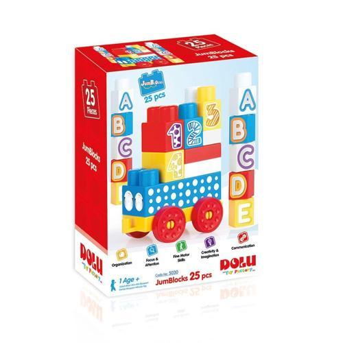 5030 Mega Blok 25'li Kız Erkek Çocuk Oyuncak Eğitici Oyuncaklar