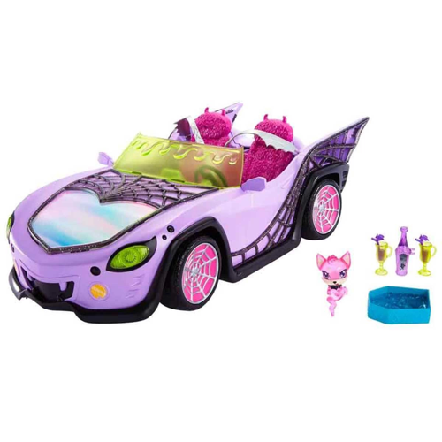 Monster High Ghoul Mobile Gösterişli Araba HHK63 Kız Erkek Çocuk Oyuncak Eğitici Oyuncaklar
