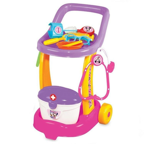 Dede Minnie Mouse Doktor Servis Arabası Kız Erkek Çocuk Oyuncak Eğitici Oyuncaklar