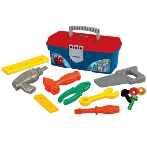 Dede Örümcek Adam Alet Çantası Kız Erkek Çocuk Oyuncak Eğitici Oyuncaklar