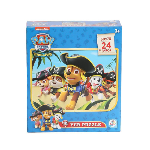 PW7934 Paw Patrol Yer Puzzle Kız Erkek Çocuk Oyuncak Eğitici Oyuncaklar
