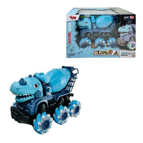 YJ-078-3 1:14 Uzaktan Kumandalı Full Fonksiyon 2.4G Dinozor Beton Mikseri Kız Erkek Çocuk Oyuncak Eğ
