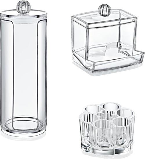 3'lü Organizer Set( Makyaj Malzemesi Düzenleyici) Ak504.