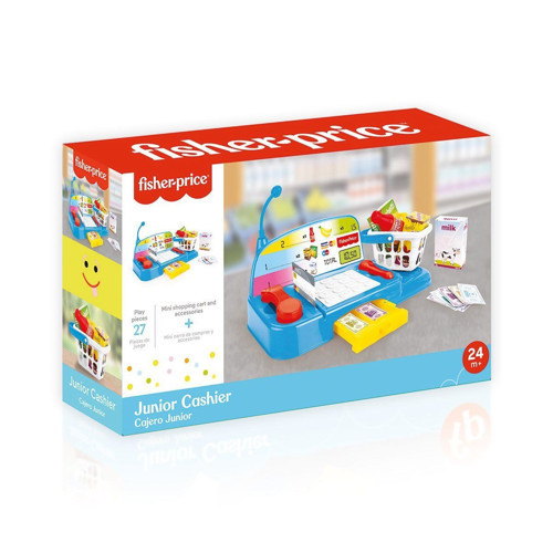 Spor35 1805 Fisher Price Junior Yazar Kasa / 27 parça / +2 yaş Kız Erkek Çocuk Oyuncak Eğitici Oyuncaklar