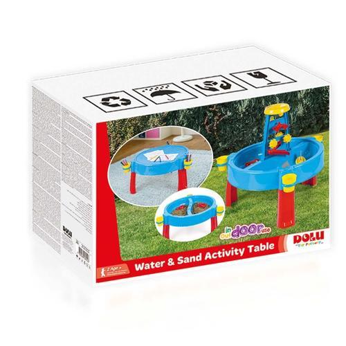 Dolu Su ve Kum Aktivite Masası Kız Erkek Çocuk Oyuncak Eğitici Oyuncaklar