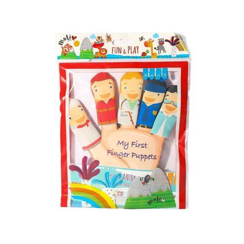 MOL-109 Meslekler Kukla Kız Erkek Çocuk Oyuncak Eğitici Oyuncaklar