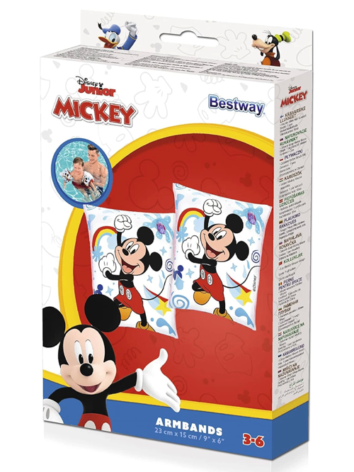 Bestway Mickey Mouse Çocuk Kolluk - BW91002 Kız Erkek Çocuk Oyuncak Eğitici Oyuncaklar