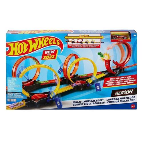 HDR83 Hot Wheels Çok Çemberli Yarış Seti Kız Erkek Çocuk Oyuncak Eğitici Oyuncaklar