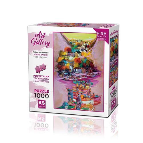 20686 Fishermen Series II 1000 Parça Puzzle Kız Erkek Çocuk Oyuncak Eğitici Oyuncaklar