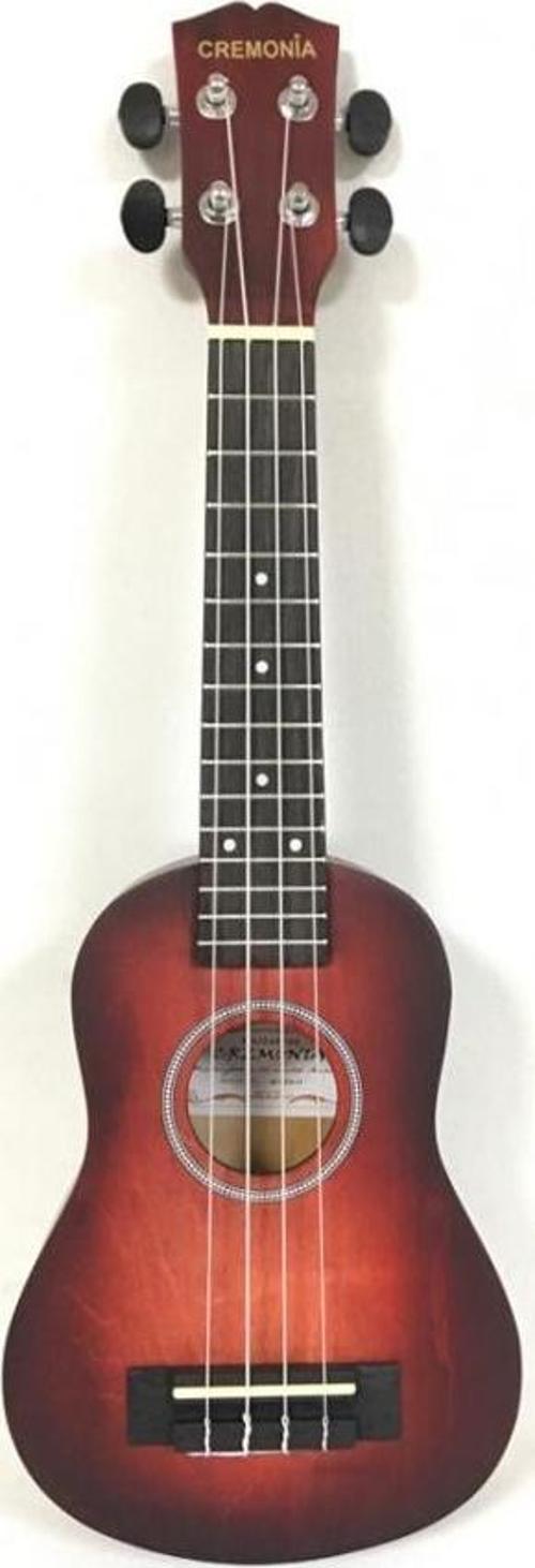 AU-H01A-21RD SOPRANO UKULELE MAT KIRMIZI