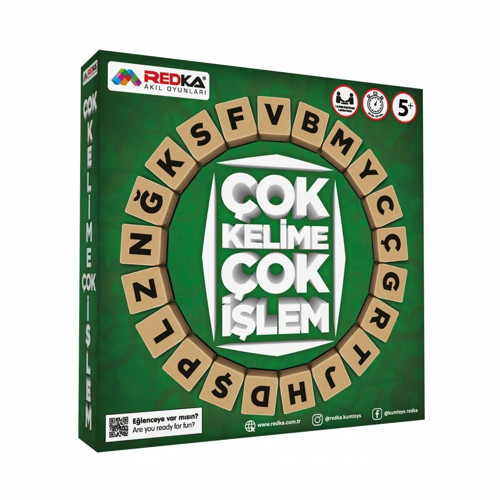 5453 Redka, Bir Kelime Bir İşlem Kız Erkek Çocuk Oyuncak Eğitici Oyuncaklar