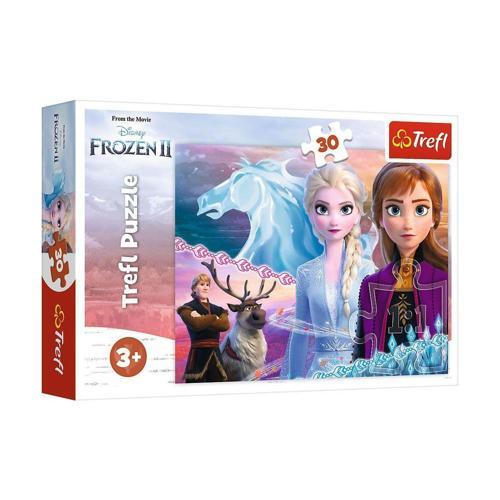 PUZZLE-18253 Frozen 2 30 Parça Puzzle Kız Erkek Çocuk Oyuncak Eğitici Oyuncaklar