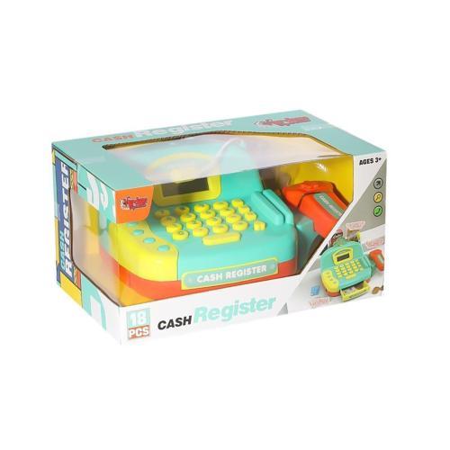 LS820A18-8 Işıklı Hesap Makineli Yazar Kasa -Vardem Kız Erkek Çocuk Oyuncak Eğitici Oyuncaklar