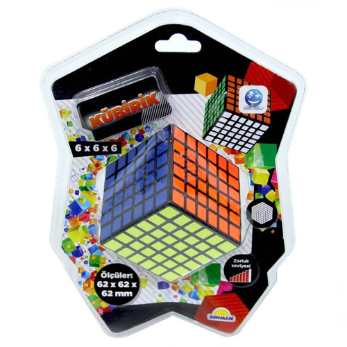 Smile Games Kübirik Zeka Küpü 6x6x6 Kız Erkek Çocuk Oyuncak Eğitici Oyuncaklar