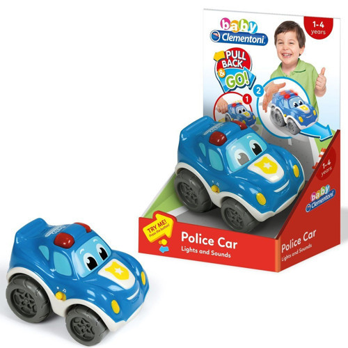 17179 Baby Clementoni Polis Arabası Kız Erkek Çocuk Oyuncak Eğitici Oyuncaklar