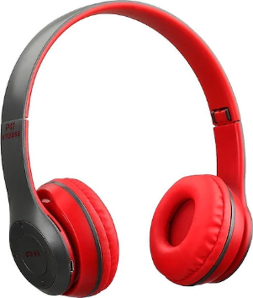 St-3 P47 Kırmızı Wireless Baş Üstü Kulaklık
