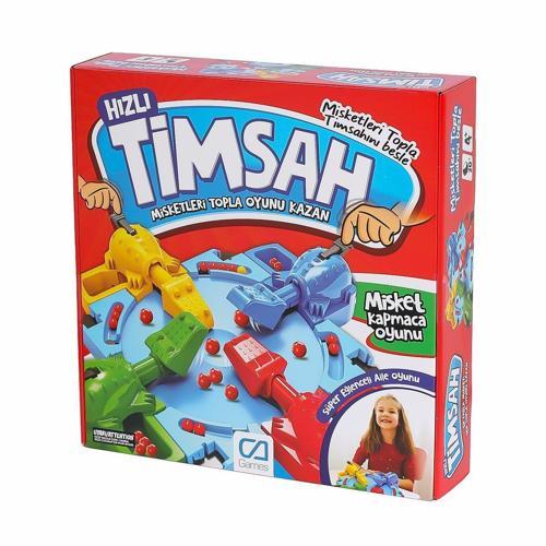 5211 CAPLS-5211 Hızlı Timsah -Ca Games Kız Erkek Çocuk Oyuncak Eğitici Oyuncaklar