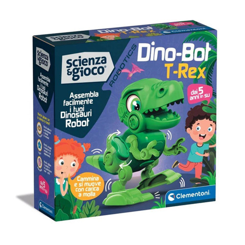 75073 Robotik Laboratuvarı - Dinobot T-Rex +5 yaş Kız Erkek Çocuk Oyuncak Eğitici Oyuncaklar