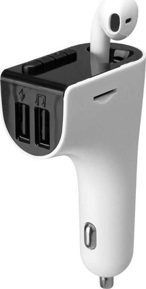 SL-BT245 5V 3.1A - 5V 1A Bluetooth Kulaklık ve TF+USB Fm Transmitter