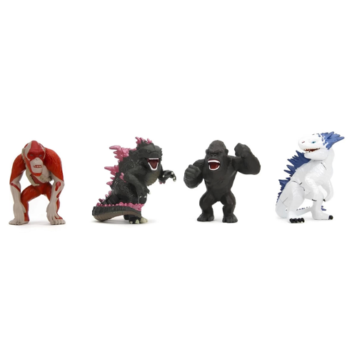 Jada Godzilla 4'lü Figür Kız Erkek Çocuk Oyuncak Eğitici Oyuncaklar
