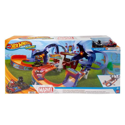 HPL34 Hot Wheels Racerverse Marvel Pist Seti Kız Erkek Çocuk Oyuncak Eğitici Oyuncaklar