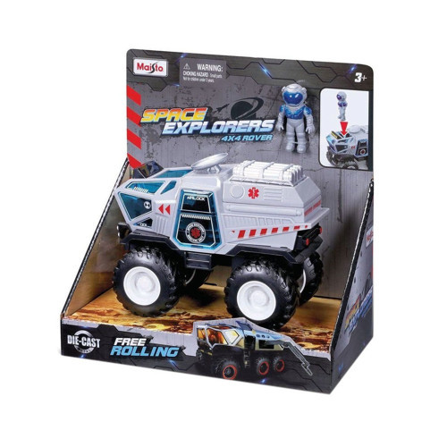 MAY 21251 Maisto Space Explorers 4x4 Rover Uzay Aracı ve Figür Kız Erkek Çocuk Oyuncak Eğitici Oyunc
