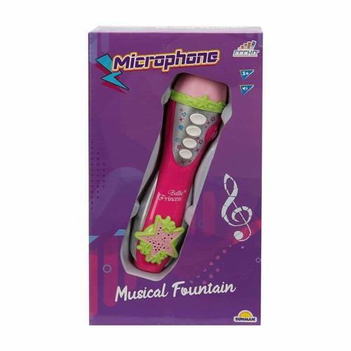 34564 Müzikli Karaoke Mikrofon Kız Erkek Çocuk Oyuncak Eğitici Oyuncaklar