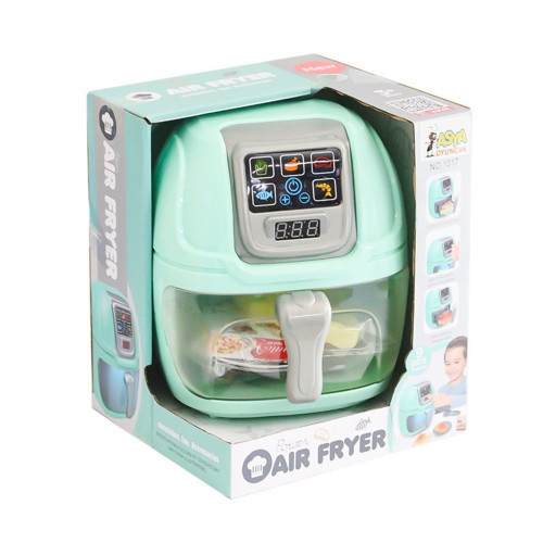 01349-1017 PİLLİ AIRFRYER Kız Erkek Çocuk Oyuncak Eğitici Oyuncaklar