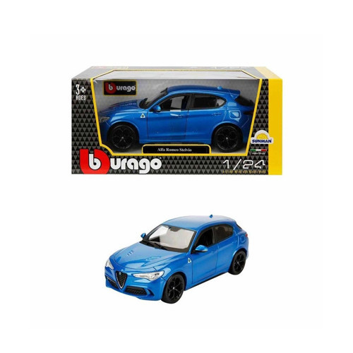21086 1:24 Alfa Romeo Stelvio Model Araba -Sunman Kız Erkek Çocuk Oyuncak Eğitici Oyuncaklar