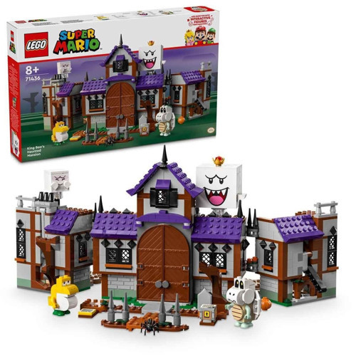 71436 Lego Super Mario King Boonun Perili Köşkü 932 parça +8 yaş Kız Erkek Çocuk Oyuncak Eğitici Oyu