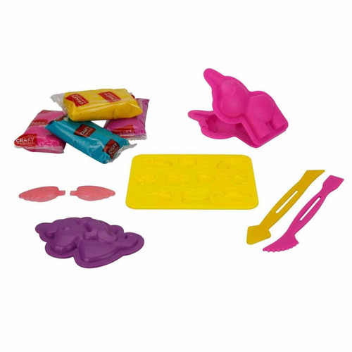 Crafy Sihirli Unicorn Oyun Hamuru Seti 11 Parça Kız Erkek Çocuk Oyuncak Eğitici Oyuncaklar
