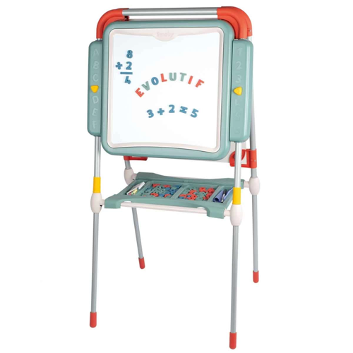 Smoby Metal Ayaklı Çift Taraflı Manyetik Yazı Tahtası 7600410207 Kız Erkek Çocuk Oyuncak Eğitici Oyu