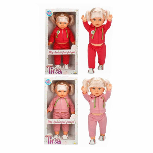 Tina Sporty Bebek 45cm.1adet Kız Erkek Çocuk Oyuncak Eğitici Oyuncaklar