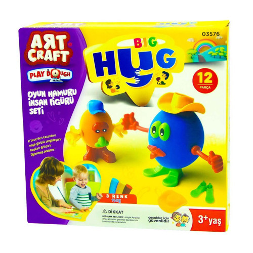 Dede Oyun Hamuru İnsan Figürü Seti Kız Erkek Çocuk Oyuncak Eğitici Oyuncaklar
