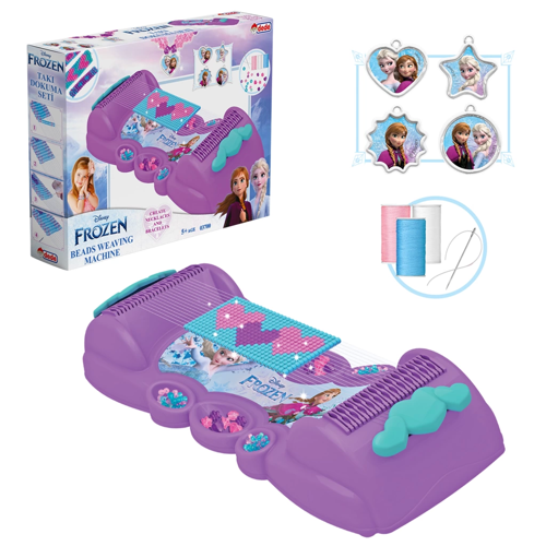 Frozen Takı Dokuma Seti Kız Erkek Çocuk Oyuncak Eğitici Oyuncaklar