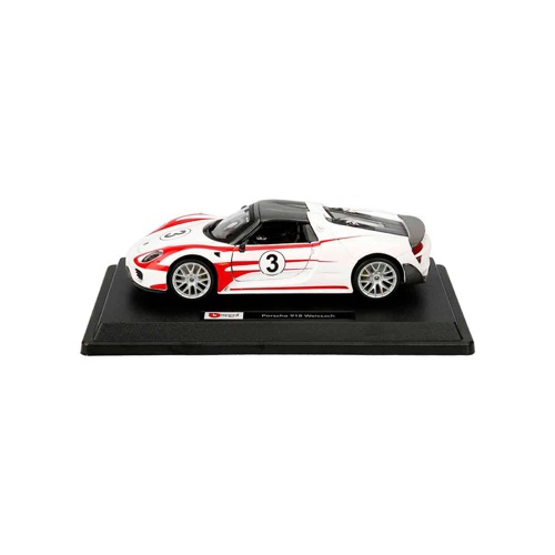 Bburago 1:24 Porsche 918 Spyder Model Araba 18-28009 Kız Erkek Çocuk Oyuncak Eğitici Oyuncaklar