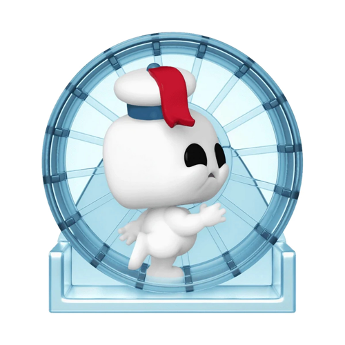 Funko POP Deluxe Ghostbusters - Mini Puft in Hamster Wheel Kız Erkek Çocuk Oyuncak Eğitici Oyuncakla