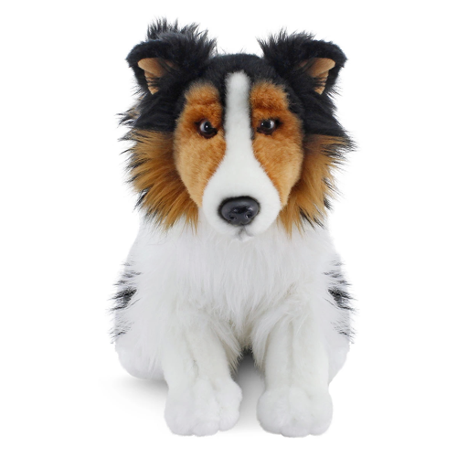Oturan Çoban Köpeği 28cm Kız Erkek Çocuk Oyuncak Eğitici Oyuncaklar