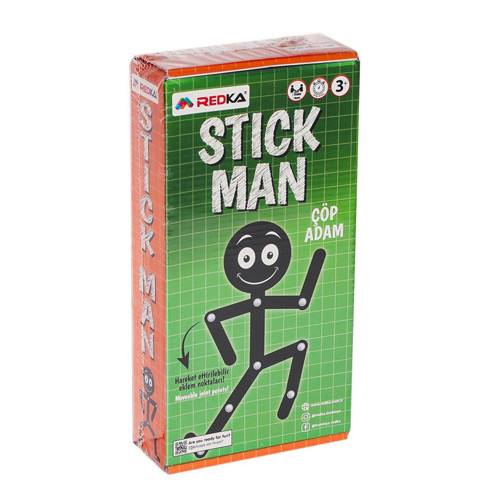 RD5667 Stick Man Çöp Adam Kız Erkek Çocuk Oyuncak Eğitici Oyuncaklar