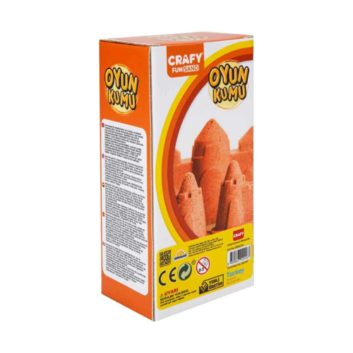 Fun Dough Kinetik Kum 1000 g Turuncu Kız Erkek Çocuk Oyuncak Eğitici Oyuncaklar