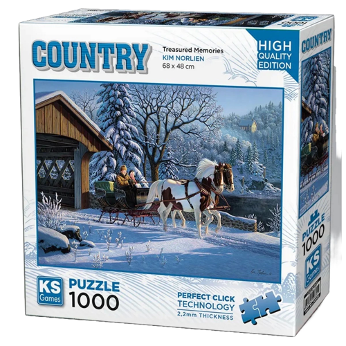 KS Games Treadured Memories Puzzle 1000 Parça 20800 Kız Erkek Çocuk Oyuncak Eğitici Oyuncaklar