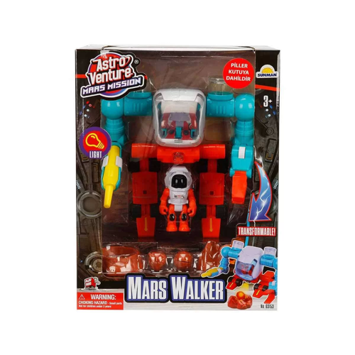 Astro Venture Mars Harekatı Mars Walker Aracı Kız Erkek Çocuk Oyuncak Eğitici Oyuncaklar
