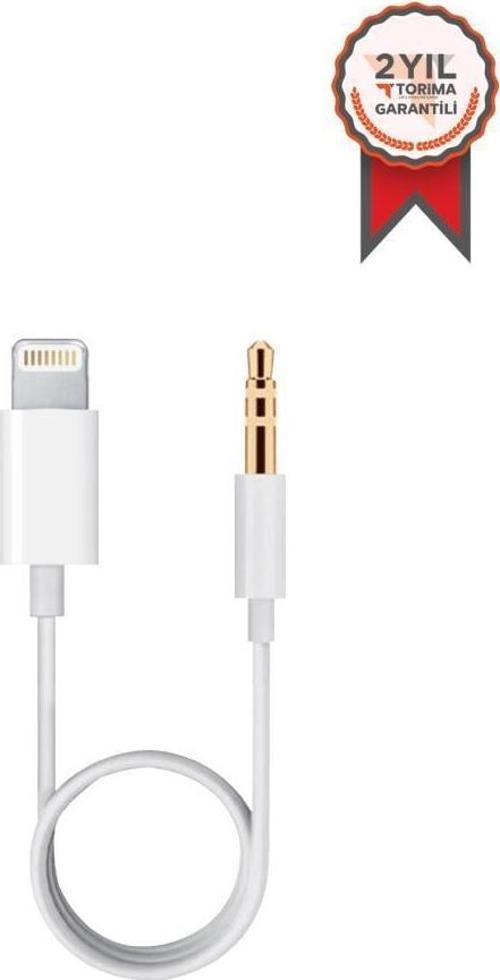 LIGHTNING To 3.5 mm Aux Dönüştürücü Kablo-