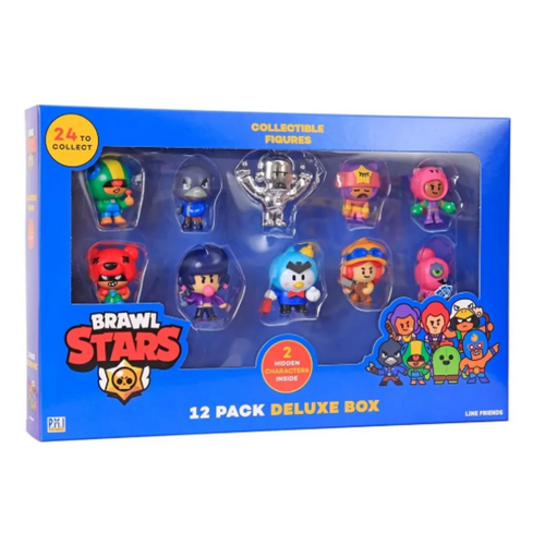 Brawl Stars12'li Delüks Figür Set BRW2080 Kız Erkek Çocuk Oyuncak Eğitici Oyuncaklar