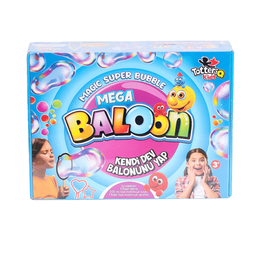 7217 Mega Baloon -Totteriq Kız Erkek Çocuk Oyuncak Eğitici Oyuncaklar